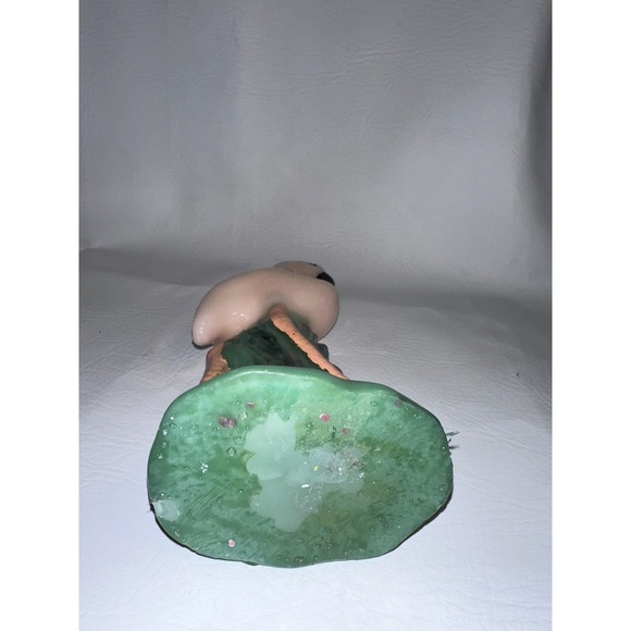 Rare Vintage 1950's Mid Century Pink Flamingo Large Retro Candle Unused Bird Vtg - Picture 3 of 3